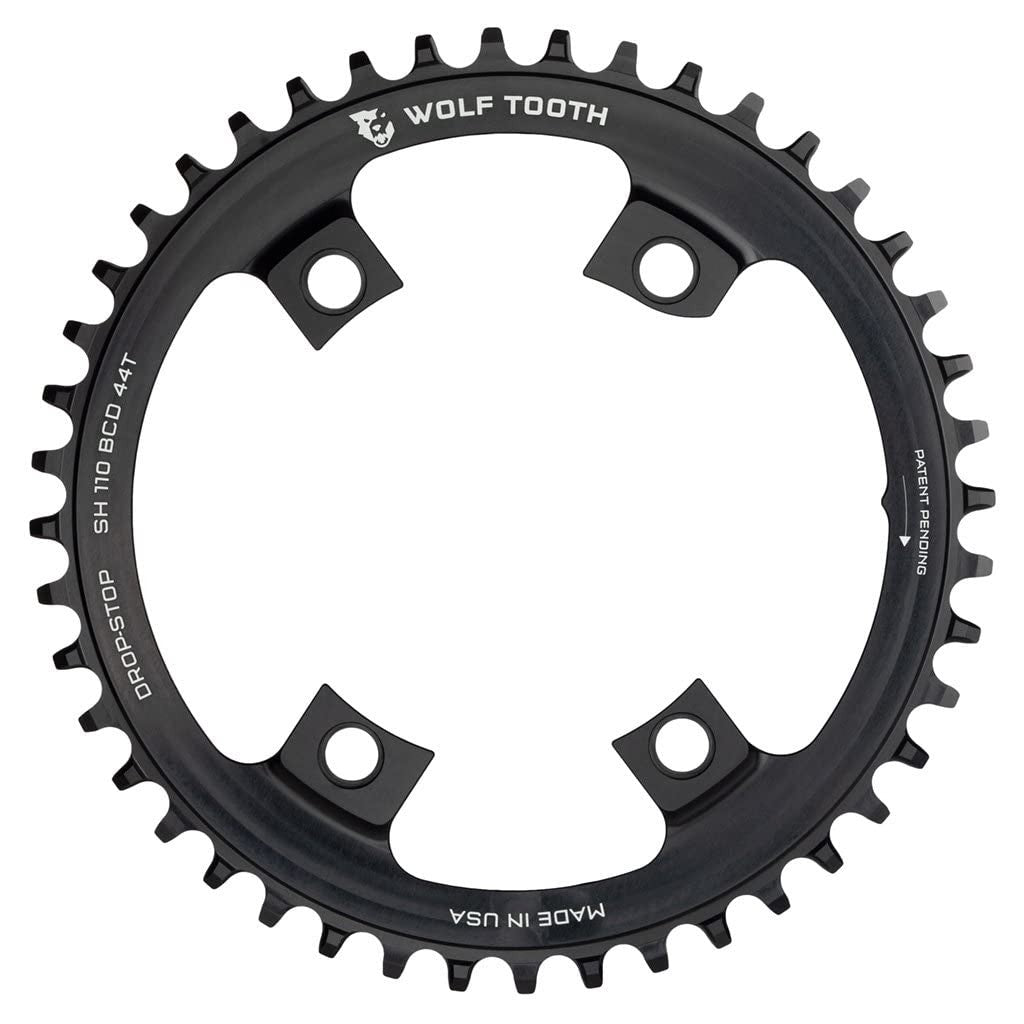 Wolf Tooth 110 BCD Asymmetric 4-Bolt for Shimano GRX Cranks (Drop-Stop B, 36t) 1