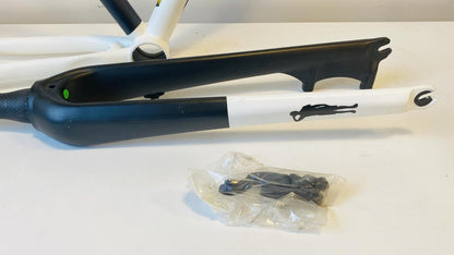 NOS Civilian Le Roi Le Veut D'Lux 57cm Frame Set Carbon Fork 4130 Steel USA MADE 2