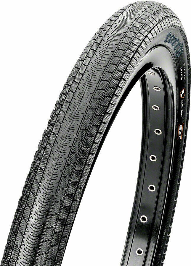 Maxxis Torch EXO Tire 20x1.95 Folding Clincher 120TPI Black BMX 1