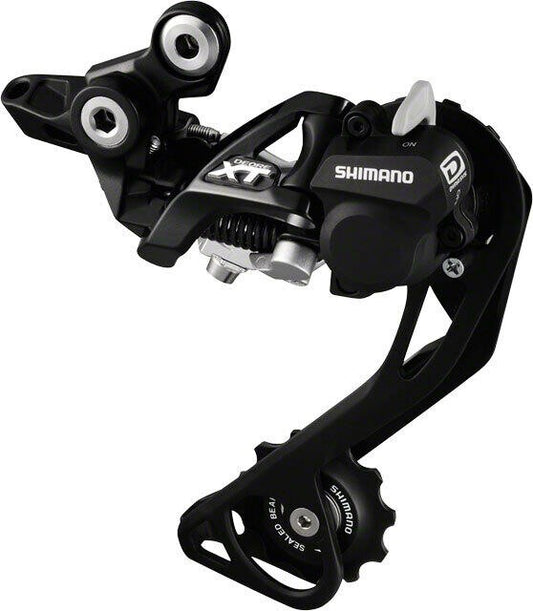 Shimano XT M786-SGS 10-Speed Long Cage Shadow Plus Rear Derailleur Black 1