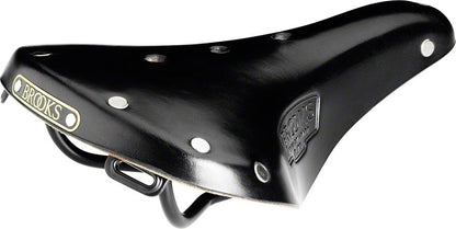 Brooks B17 Standard Saddle - Steel, Black, Women's 1