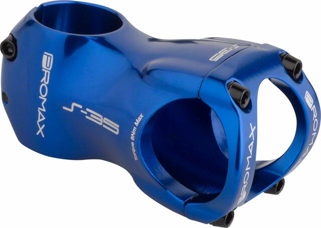 Promax S-35 Stem 60mm 0 Degree 1-1/8 Blue 1