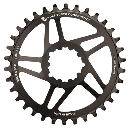 Wolf Tooth Direct Mount for SRAM BB30 Short Spindle Cranks - 32T Drop-Stop B 8