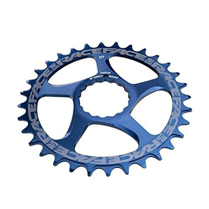 RaceFace Narrow Wide Chainring: Direct Mount CINCH 28t Blue 1