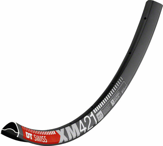 DT Swiss XM 421 27.5 Tubeless-Ready Disc Rim 32h Black includes Squorx 1