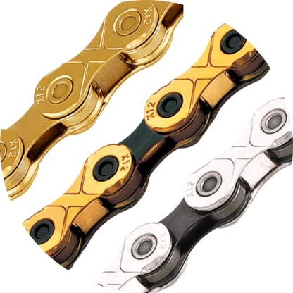 KMC X12 12-Speed High-Performance Bicycle Chain, TI Gold 7