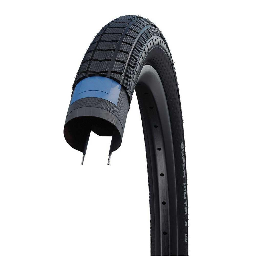 SCHWALBE Motion Super Moto-X 20x2.80 Clincher Tire with RaceGuard & E-Bike E50 3