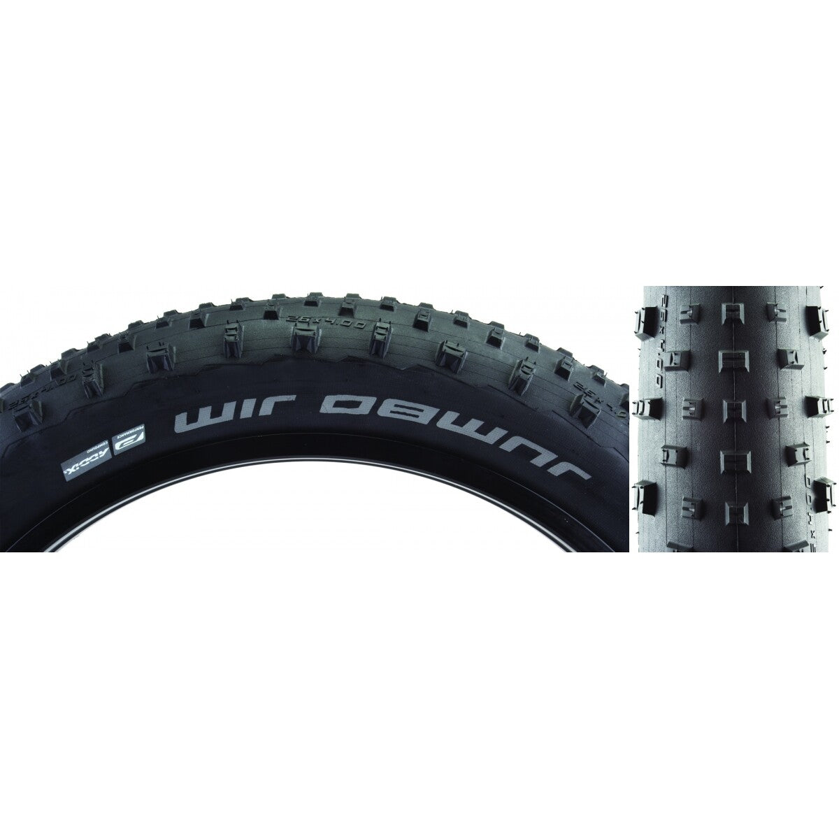 Schwalbe Jumbo Jim Tire 26x4.0 Fat Tire Addix Folding 1
