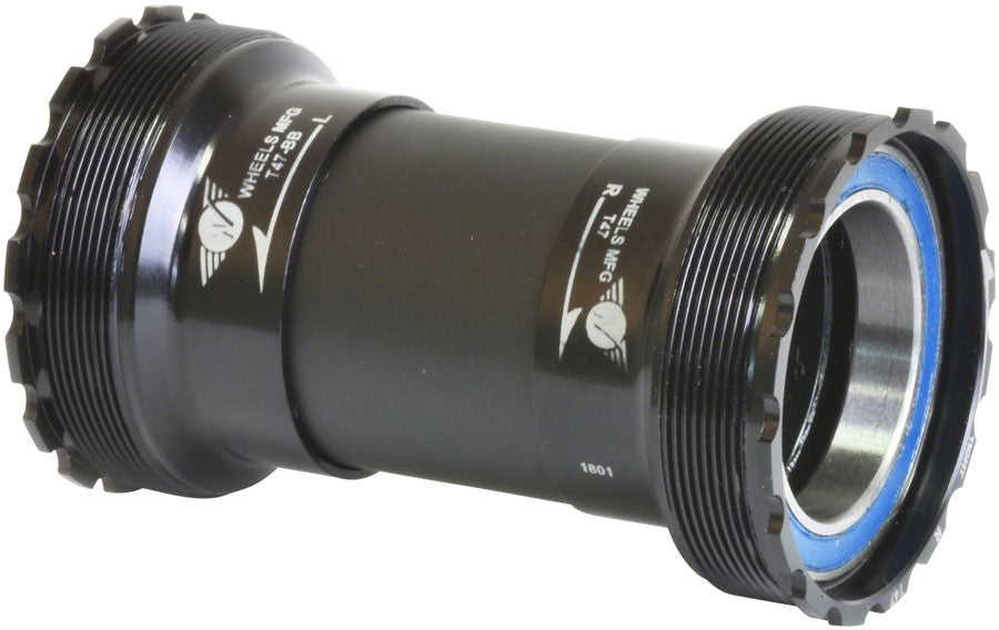 Wheels Manufacturing DUB T47 Inboard Bottom Bracket 86 to 121mm x No axle Black 3