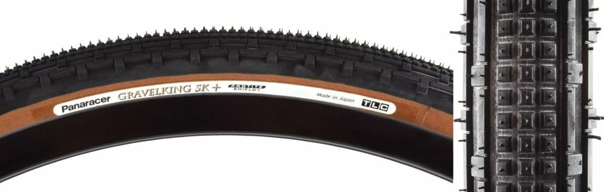 Panaracer Gravel King SK+ 29x2.1 Tubeless Ready, Folding, Black/Brown 1