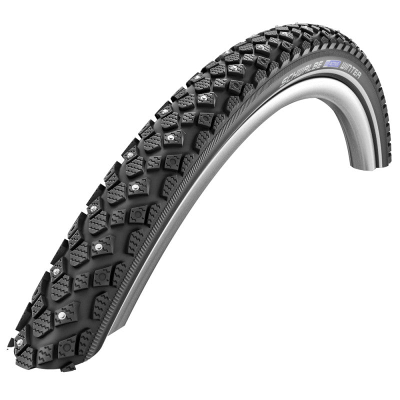 Schwalbe Winter Tire - 28 x 1-1/2 Clincher Wire Black K-Guard Tire 1