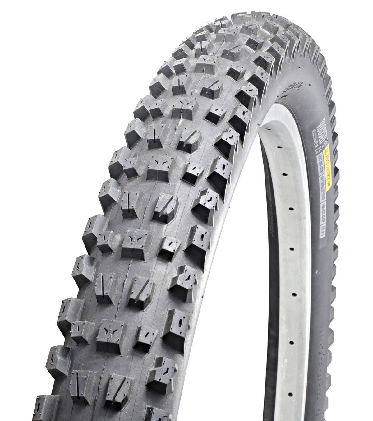 Delium Rugged MTB E-Bike Tire 27.5x2.5" Folding Tubeless ECE-R75 Trip Comp Black 4