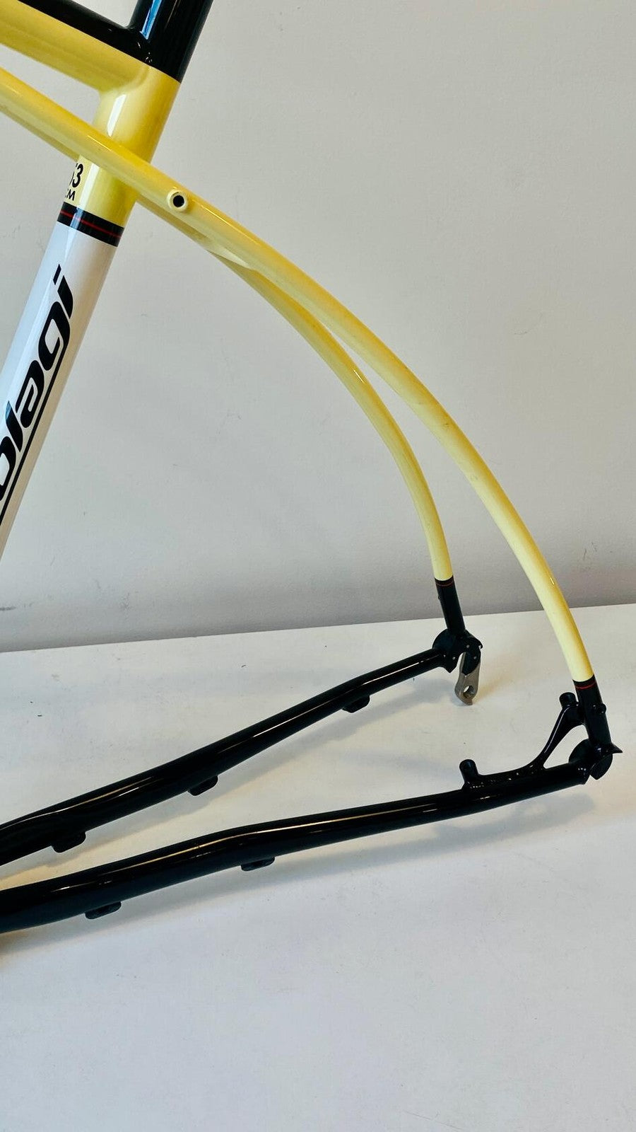 Volagi Viaje XL Cream Cr-Mo Frame & Full Carbon Fork 53cm BB386EVO 8