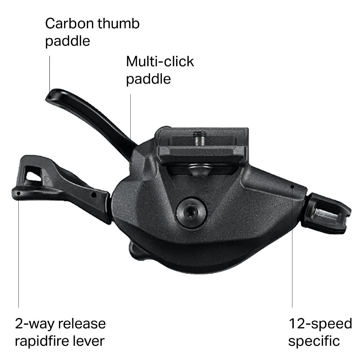 Shimano XTR M9100 Right I-Spec EV 11/12 Speed Shifter 4