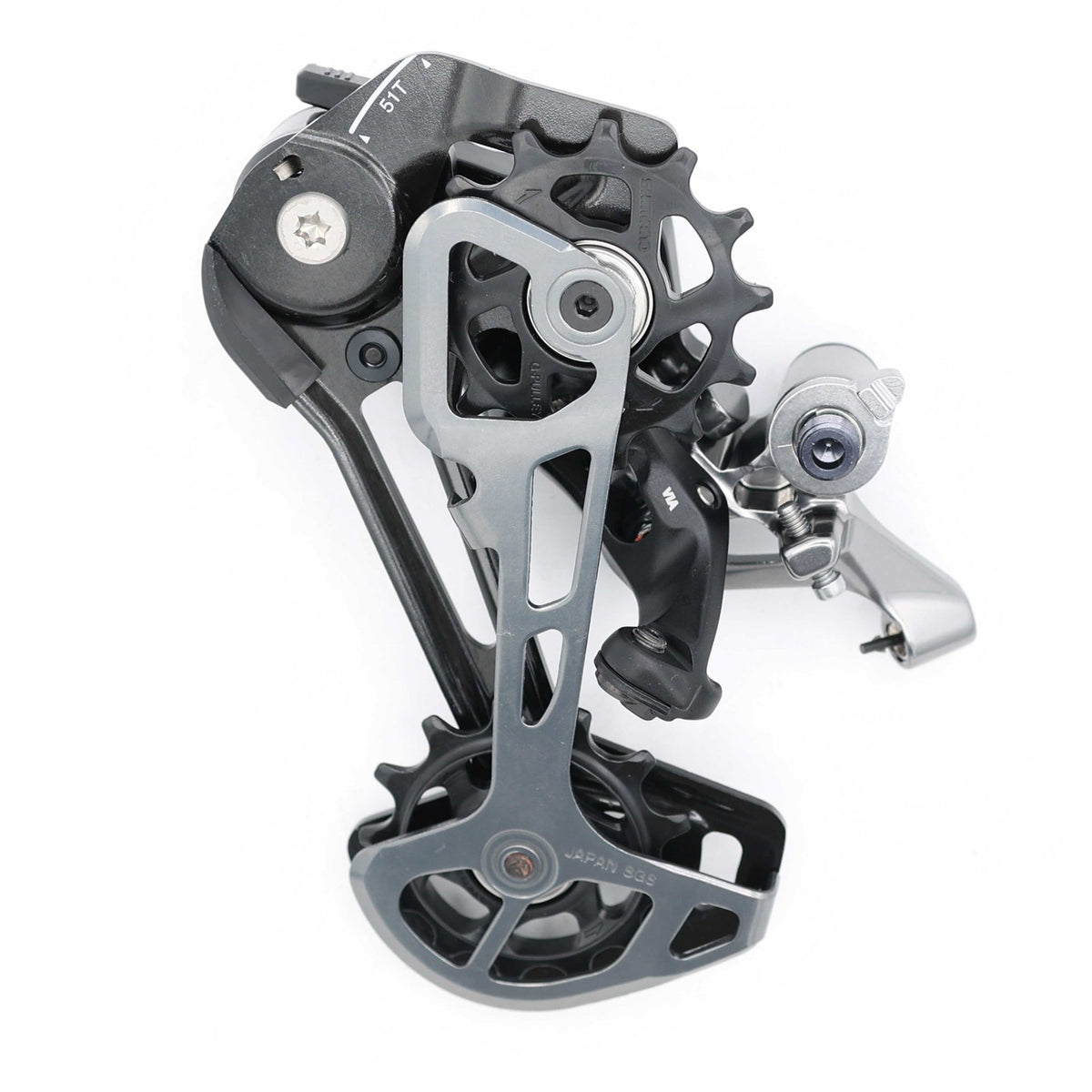 Shimano XTR RD-M9100-SGS Rear Derailleur 12-Speed Long Cage Shadow RD+ 10-51T 3