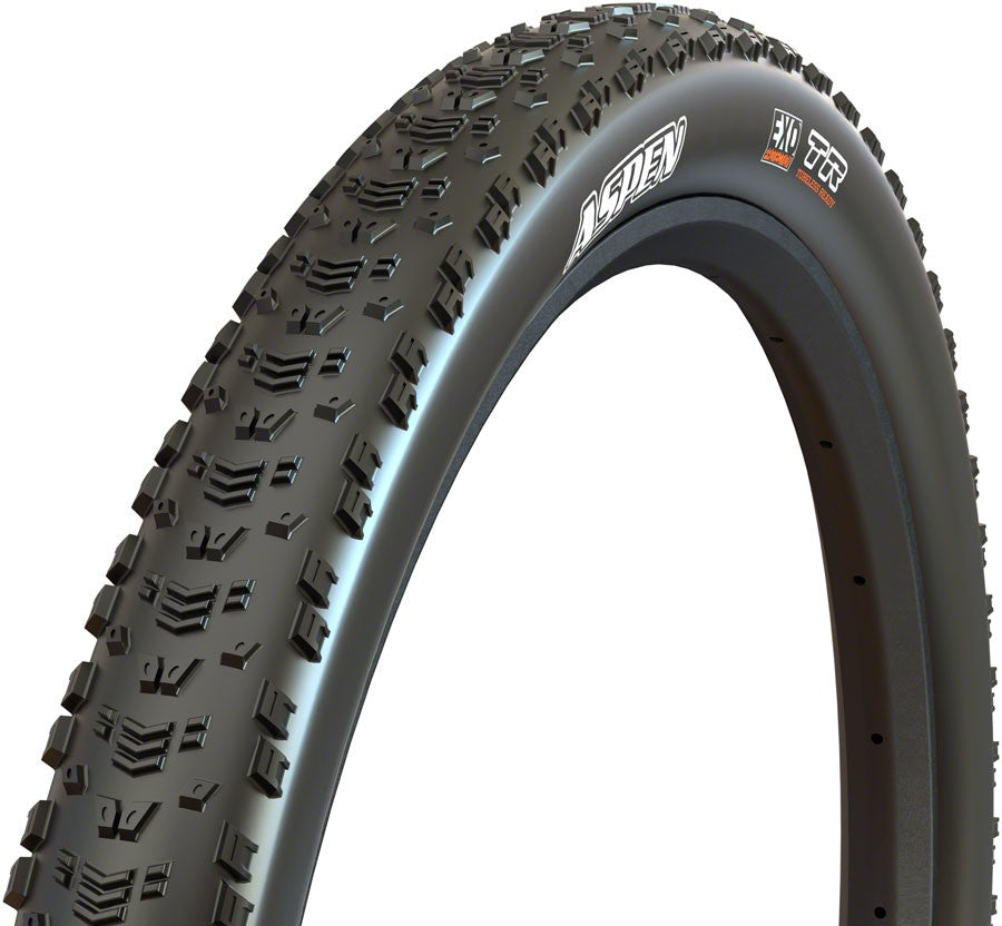 Maxxis Aspen Tire - 29 x 2.25, Tubeless, Folding, Black, MaxxSpeed, EXO, 170tpi 1