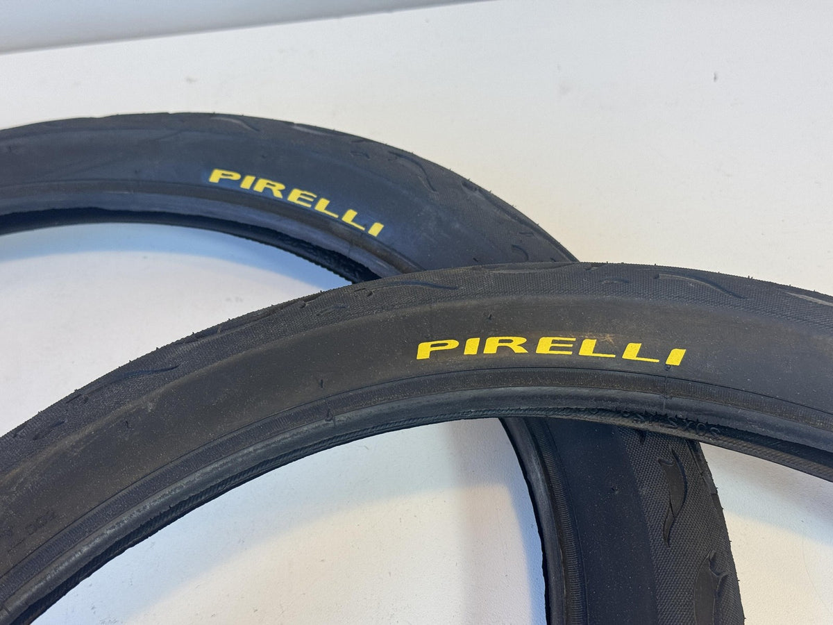 Pirelli Tornado Beta 20x2.125 Wire Bead Tires BMX Pair - Storage Wear 2