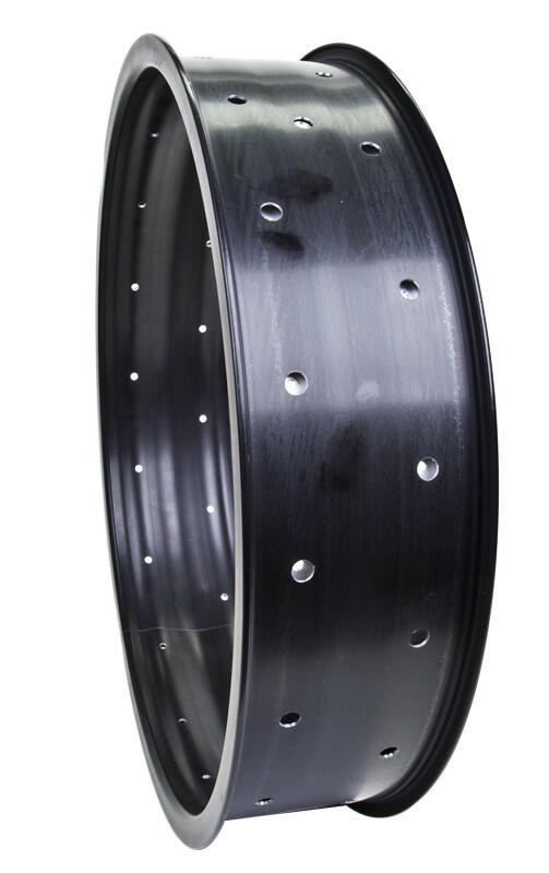 Weinmann DHL100 Fat Bike 20in Rim (ISO 406x93) Black Non-Machined 36H 2