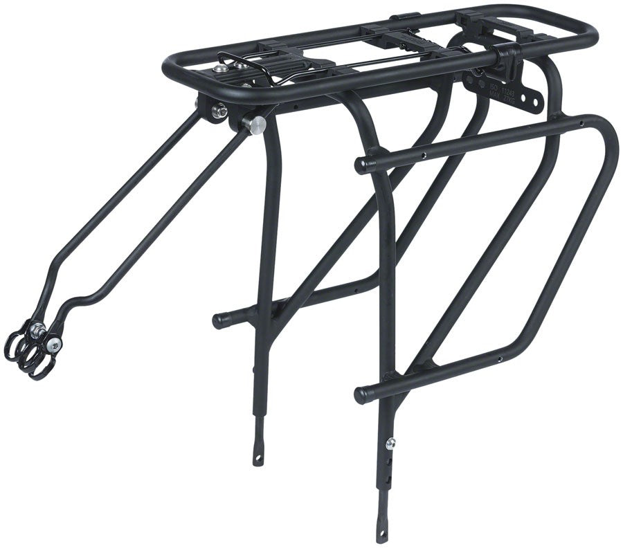 Basil Universal Cargo Carrier Rear Rack - MIK Mount, Matte Black 1