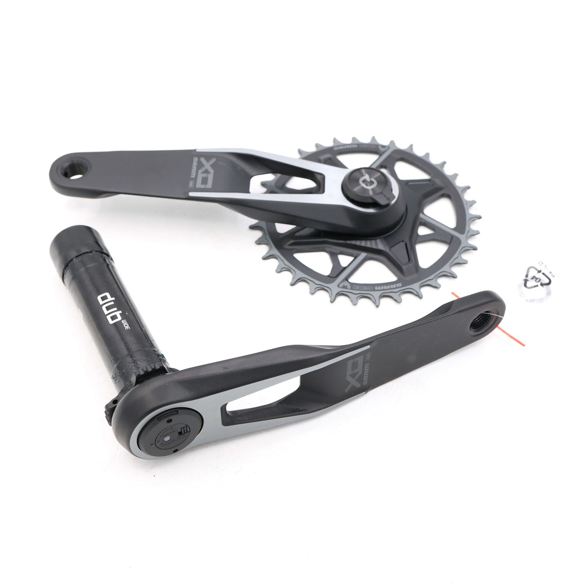 SRAM X0 Eagle T-Type AXS Power Meter Crankset 175mm 34T DUB Wide 55mm 2