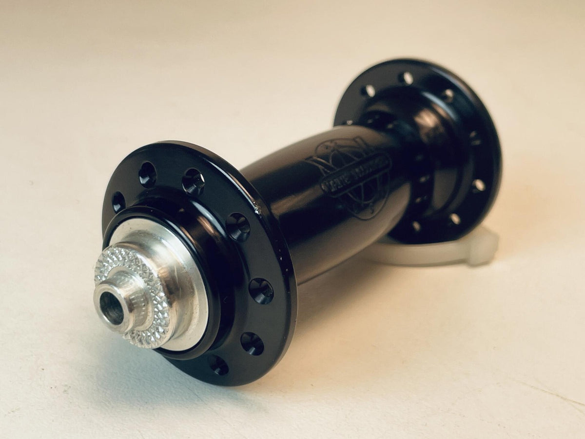 NOS White Industries H2 Front Road Hub 20h 100 x 9mm QR Black Anodized 2