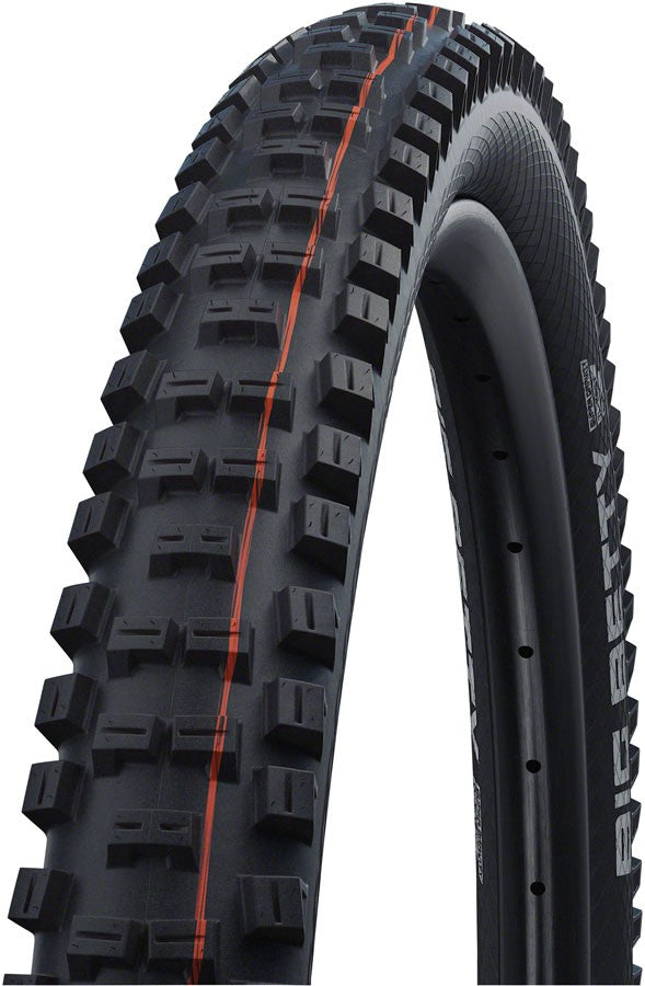 Schwalbe Big Betty Tire 29x2.6 Tubeless Folding Blk Evo Line Soft Super Gravity 1