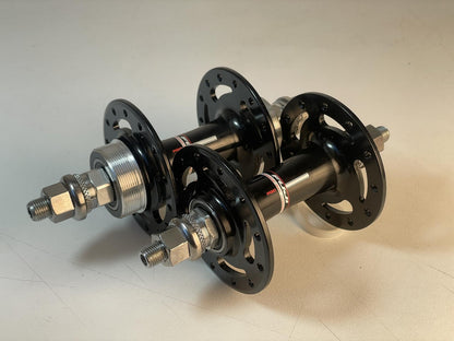 NOS Fuji PGC Track Hub Set Fix / Free 24h / 28h - Black 1