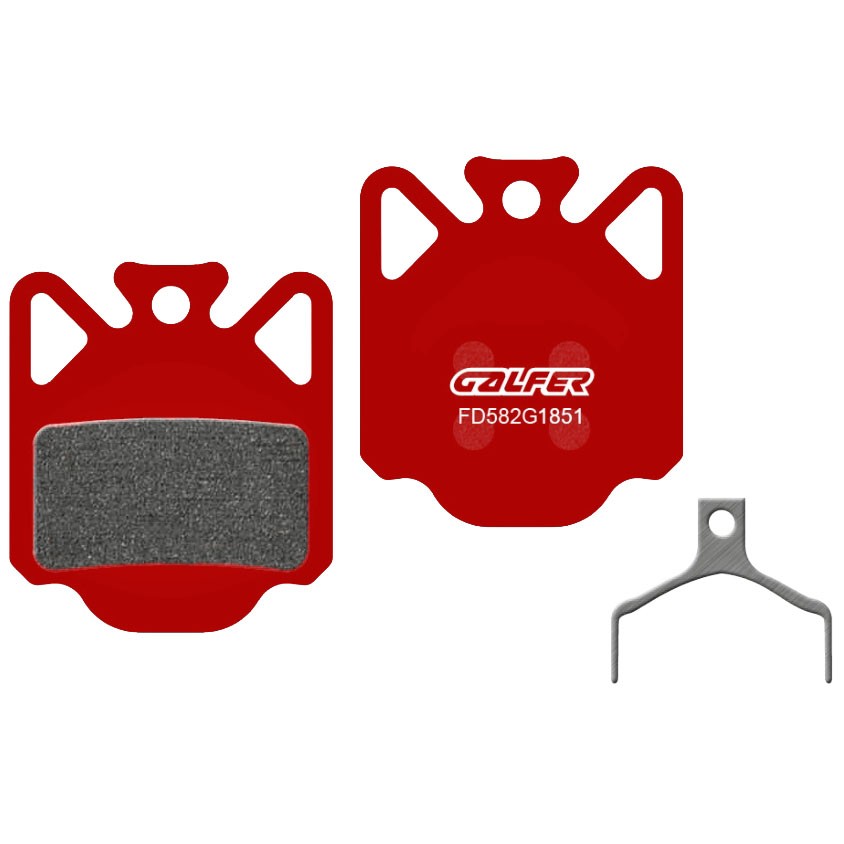 2 Galfer Campagnolo Ekar DB-310 Advanced Compound Disc Brake Pads Pair 2