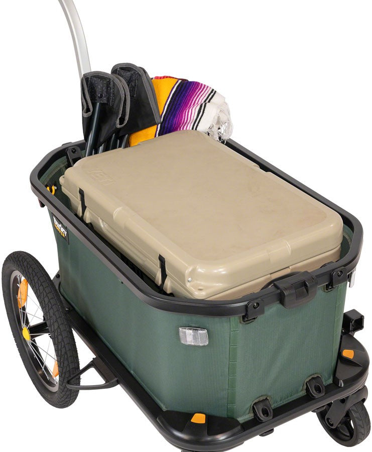 Burley Hopper Cargo Bike Trailer & Stroller Wagon One size Dark Green 16