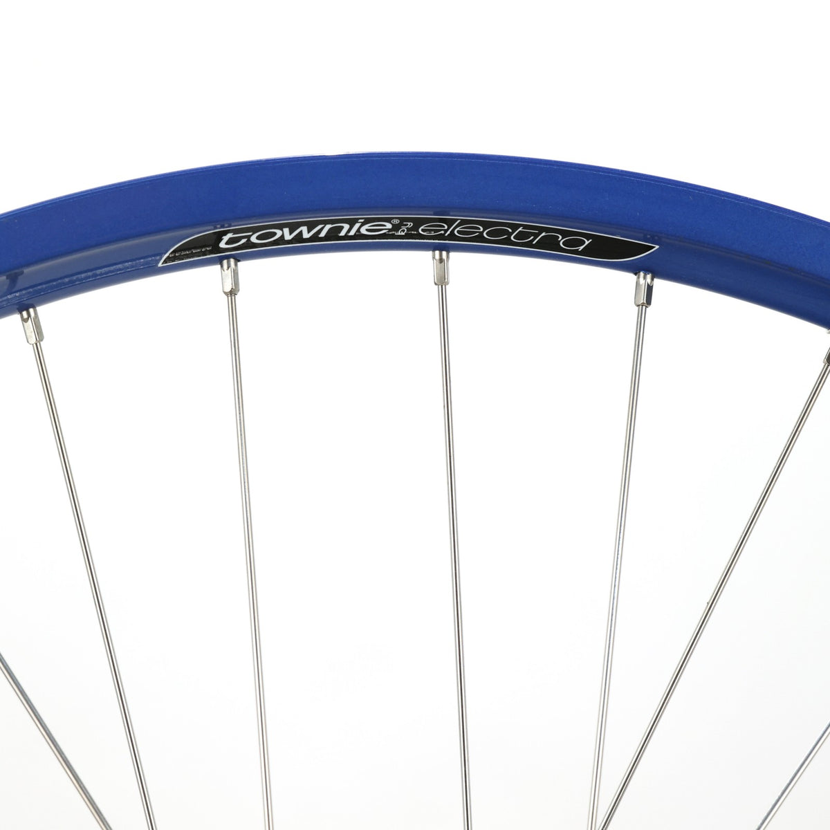 Electra Townie Go! 8i 26 Front Wheel, Clincher, Center Lock Disc, QR, Aluminum 7