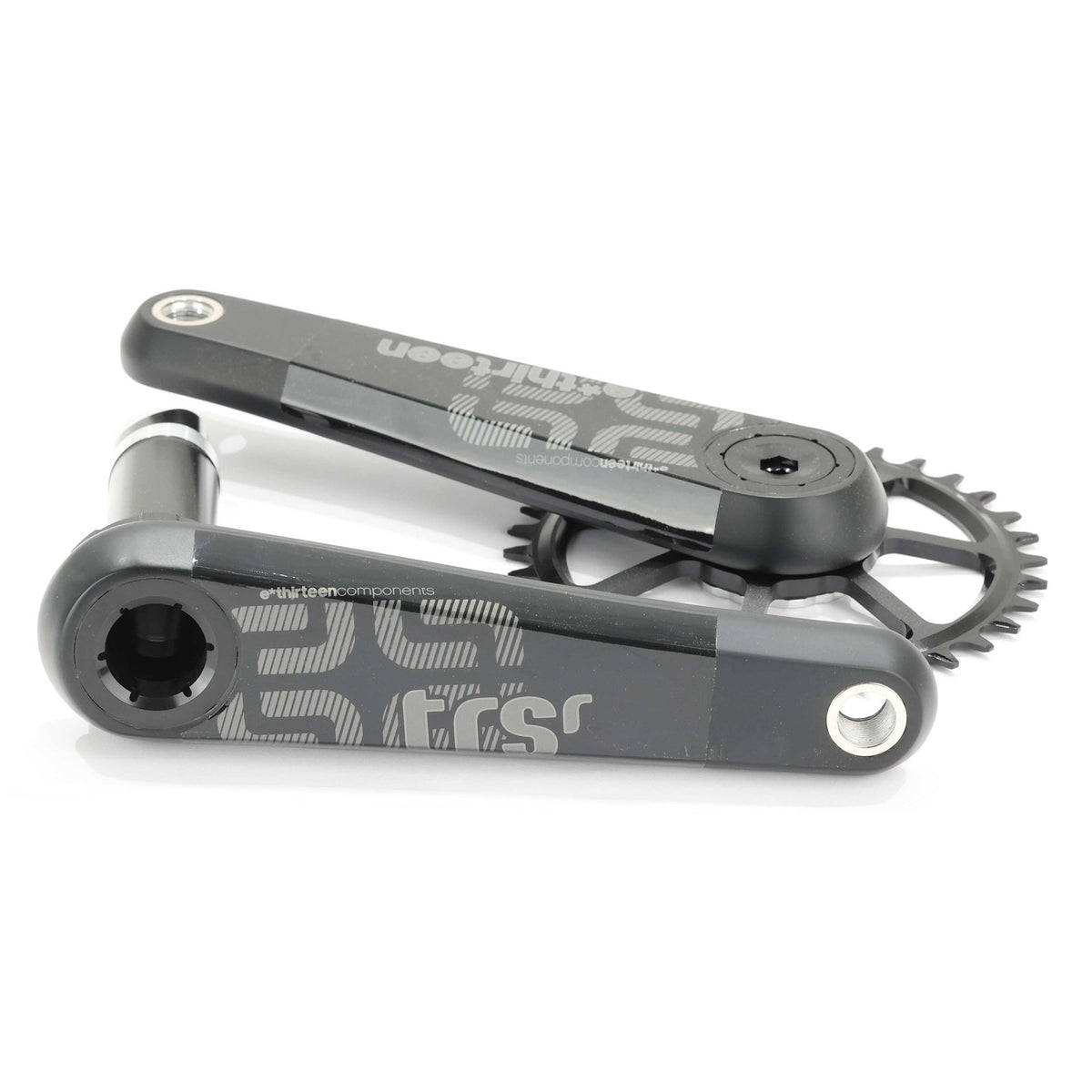 e*thirteen TRS Race Carbon MTB Crankset, 175mm, 34T, Boost, Gen 4, 52mm Chainlin 1