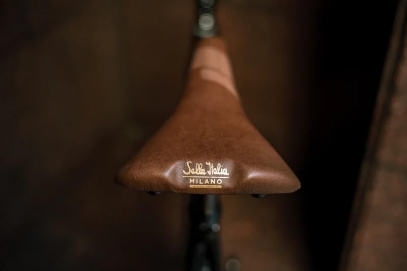 Selle Italia Flite Bullitt Leather Saddle, L1 IDmatch, Ti 316 Rails, Brown 4