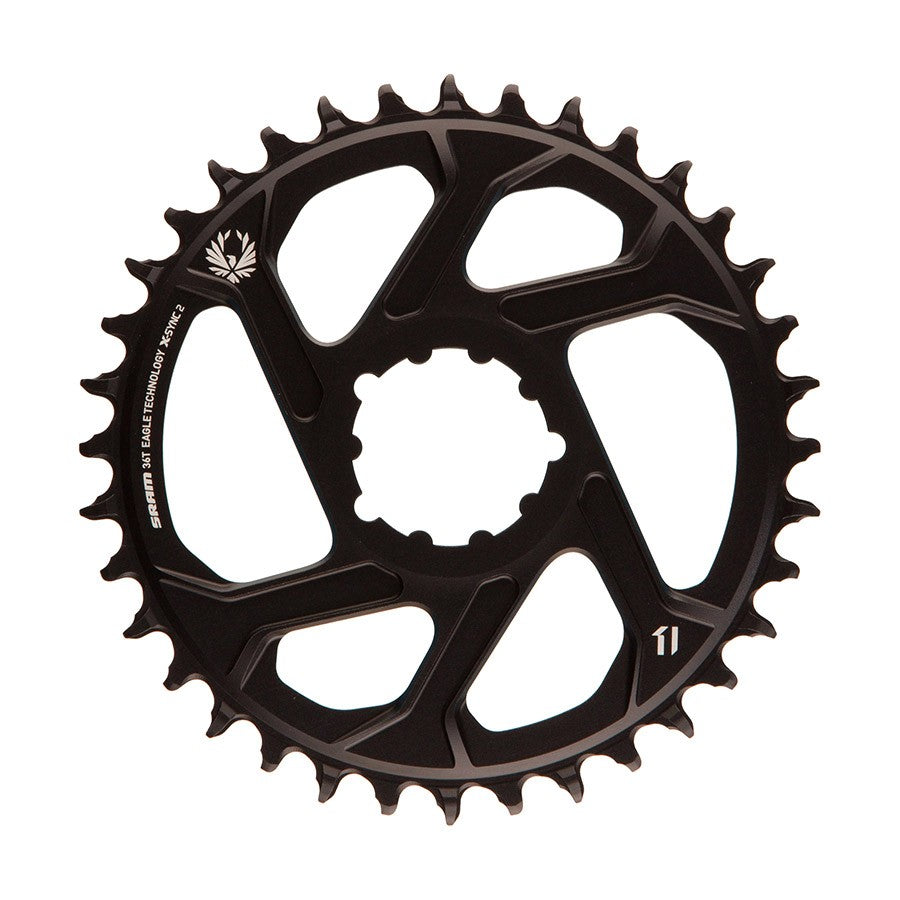 SRAM X-Sync 2 Eagle 36t Direct Mount Chainring 12-Speed Aluminum Black 1