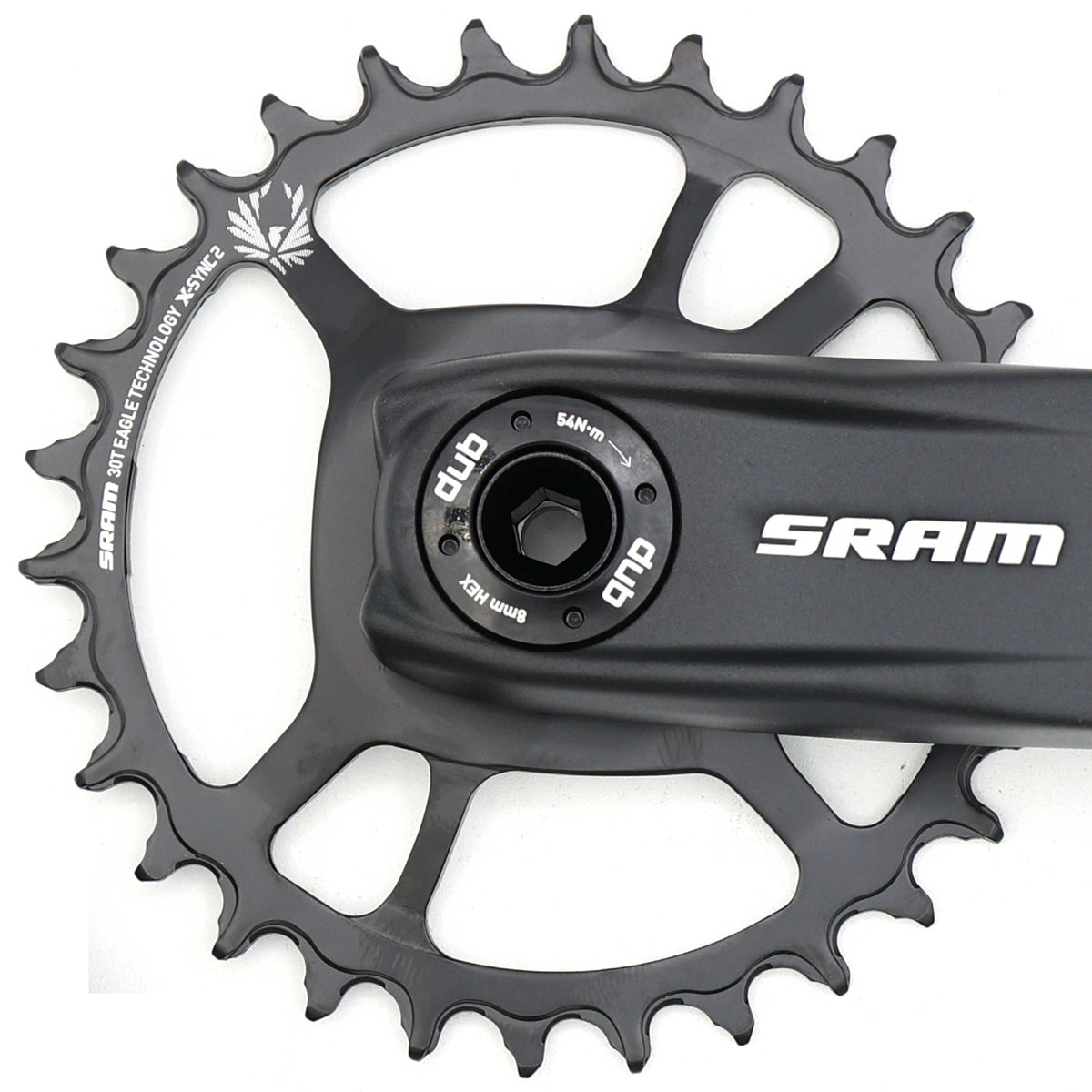 SRAM NX Eagle Fat Bike Crankset 175mm 30T DUB 170/177 Black 5