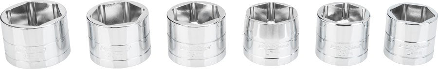 Park Tool SKT-6 Flat-Faced Socket Set One size Silver 1