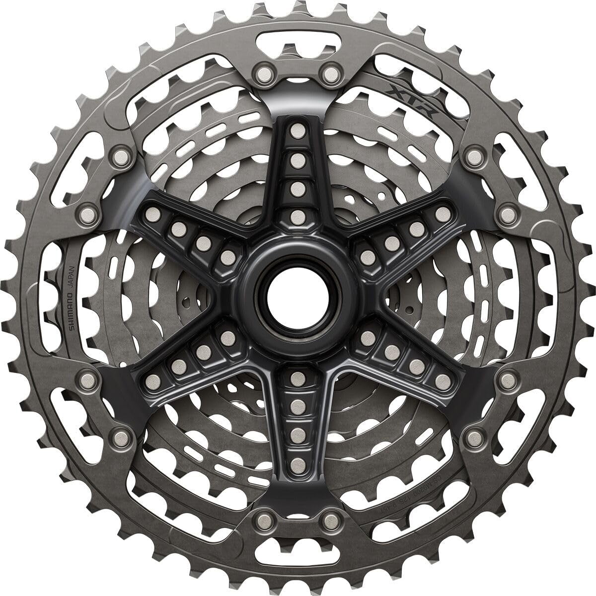 Shimano XTR CS-M9200-12 Cassette - 12-Speed 9-45t Hyperglide+ Micro Spline Gray 2