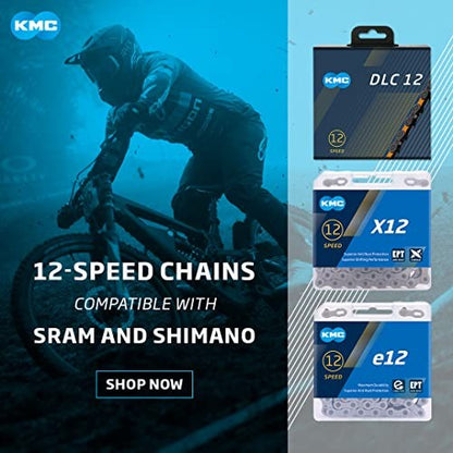 KMC X12 12-Speed High-Performance Bicycle Chain, TI Gold 10