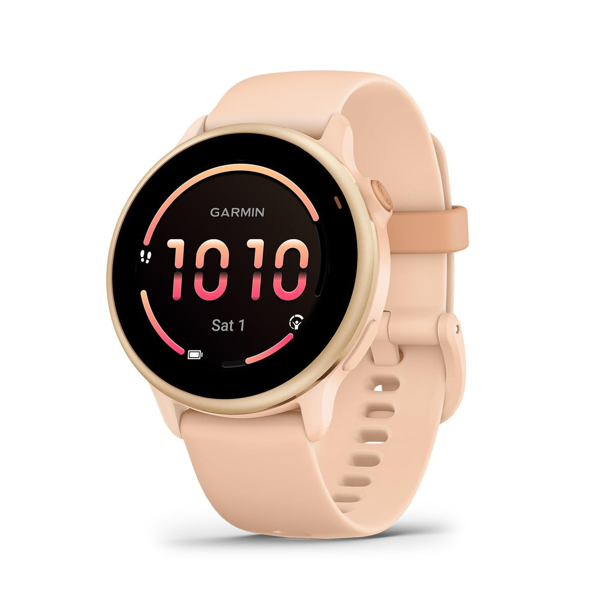 Garmin vivoactive 6 Fitness GPS Smartwatch AMOLED Display Pink Dawn 1