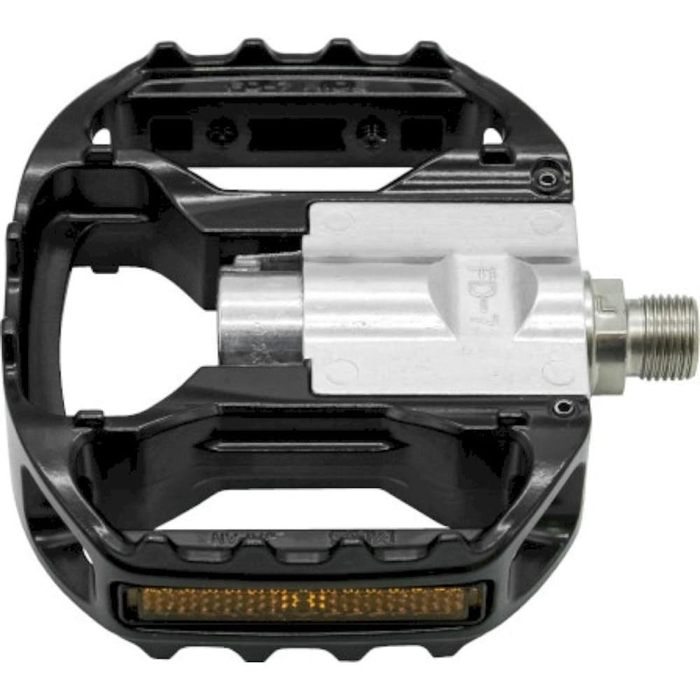MKS Japan FD-7 Wide Folding Platform Pedals, 9/16", Black 3