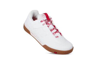 Crank Brothers Mountain Shoes STAMP LACE WHITE / RED - GUM OUTSOLE SPLATTER 12.0 1