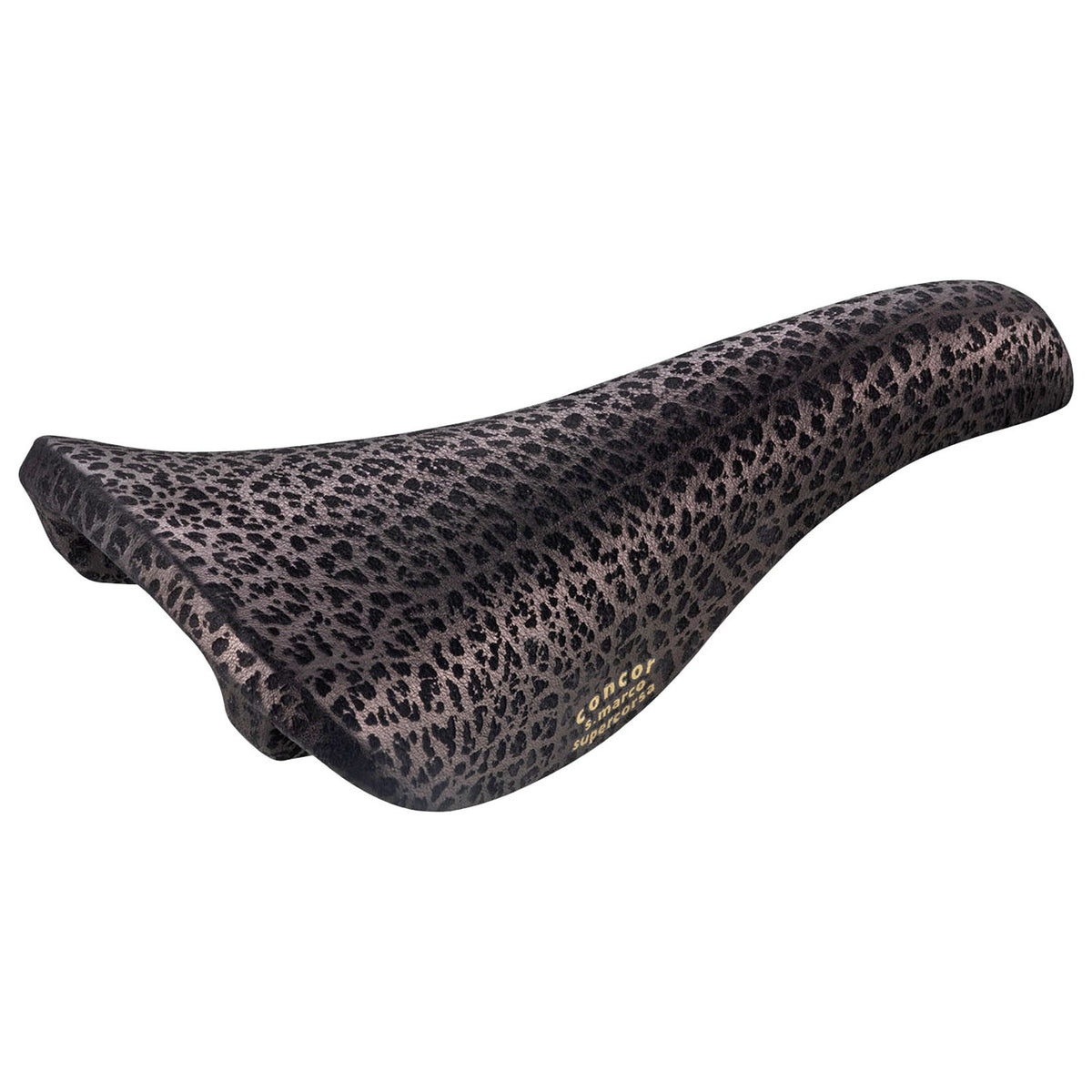 Selle San Marco Concor SC Le Rino Black Leather Men's Saddle Steel Rails 1