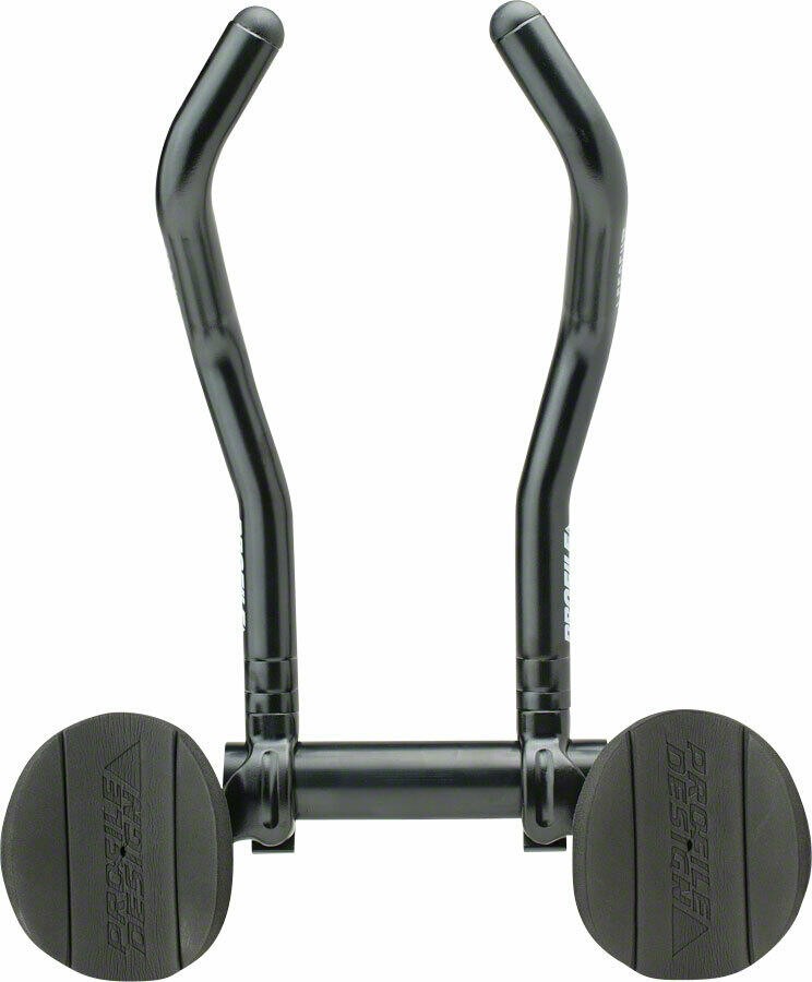 Profile Design Legacy II Aluminum Aerobar + ZB Bracket + Venturi Armrest Black 3