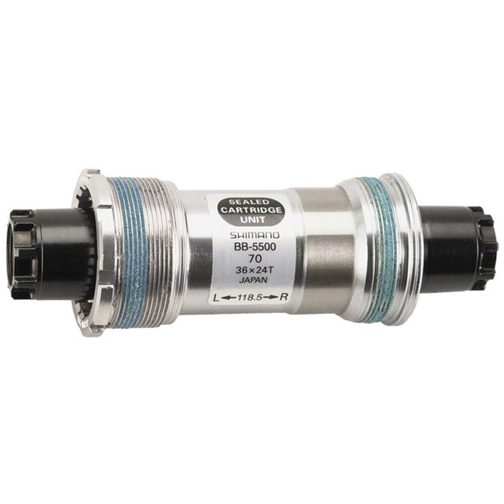 Shimano 105 BB-5500 68x118.5mm Octalink V1 Spline English Bottom Bracket 1