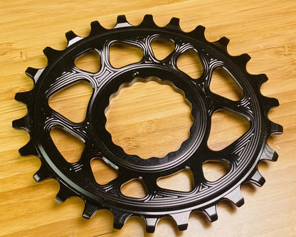 absoluteBLACK OVAL RaceFace Cinch n/w DM Chainring 26t - Black 2