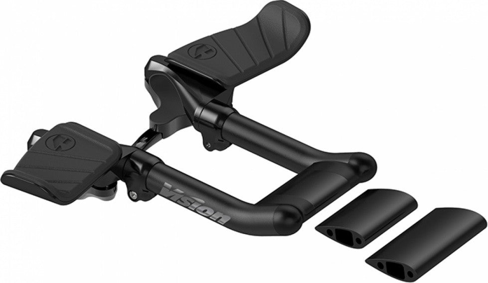 Vision Metron 5D ACR Mini TT Clip-ons, 117mm Extension Length, Compact Aero 1