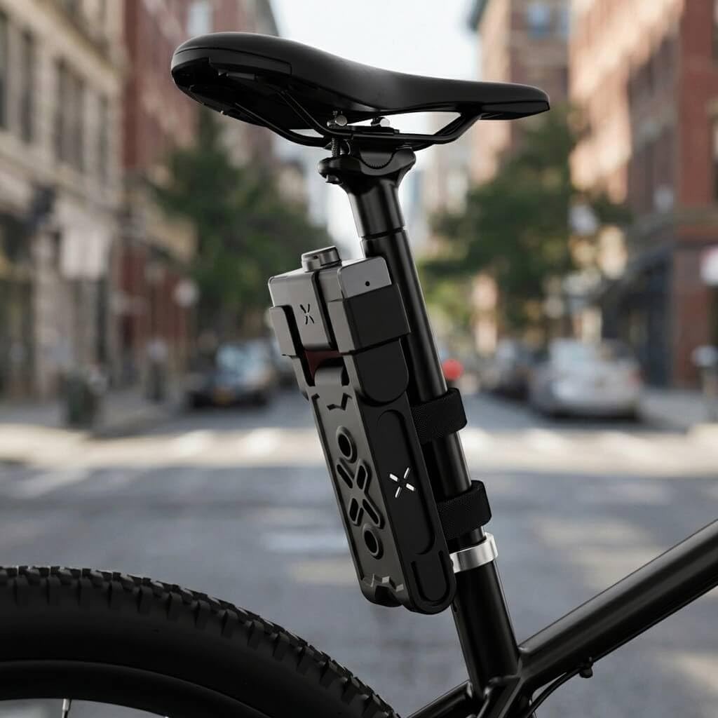BLACK X Titan Secure Folding Lock, Bike Lock for Urban Commuting, Motorcycle 5
