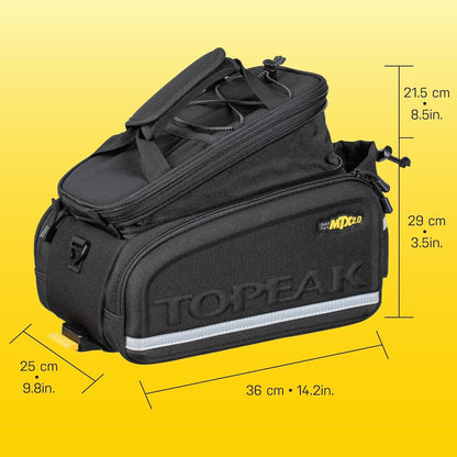 Topeak MTX 2.0 TrunkBag DX with QuickTrack System 5