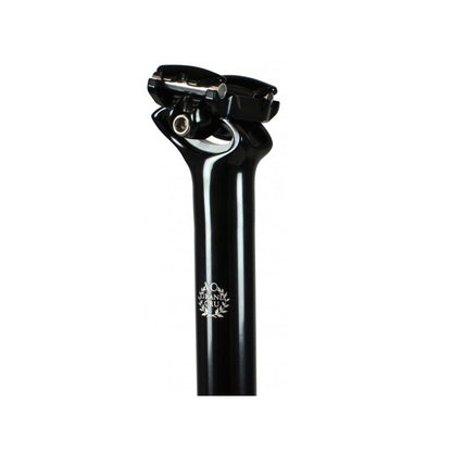 Velo Orange Grand Cru 0 Setback Seatpost Black 27.2mm x 400mm Zero Setback 1