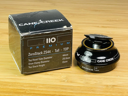 Cane Creek 110-Series Upper ZS44/28.6 (Tall) Black BAA0152K 1