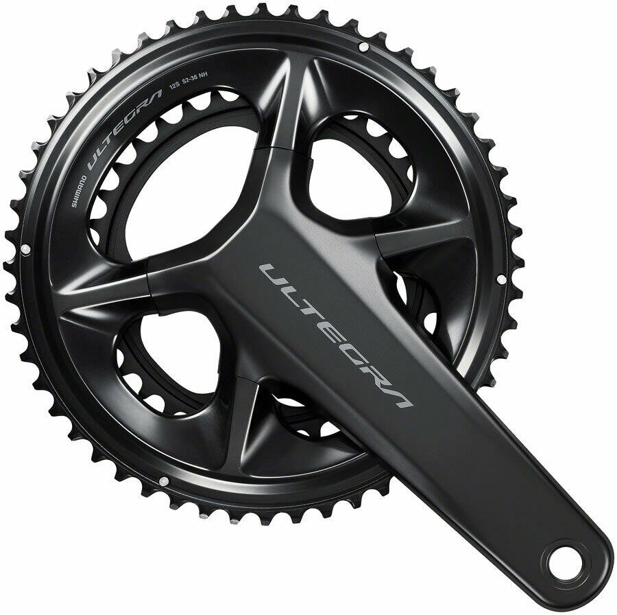 Shimano Ultegra FC-R8100 Crankset 165mm 12-Speed 50/34t Hollowtech II Black 1